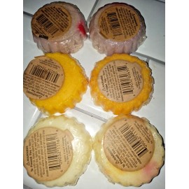 Yankee Candle LOT 6 Yankee Candle Tarts Wax Melts Lemon Lavender Orange Sparkling Clean Cotton