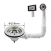 Talea 304 Stainless Steel 5.5 cm Long Screw Kitchen Sink