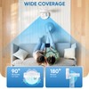 Portable Foldable Fan, Rechargeable Fan with Remote, Telescopic & Adjustable