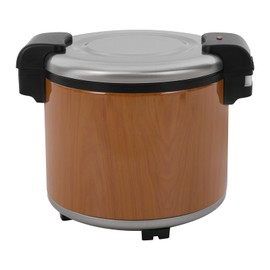 LOYALHEARTDY Commercial Rice Warmer,23L/6Gal Electric Rice Warmer Food Warm with Rice Spoon, Stainless Steel Non-stick 100W,Warm Function for Restaurant Kitchens Party Buffets