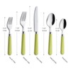 ANNOVA Silverware Set Stainless Steel Colorful Tableware Kitchen Flatware Set