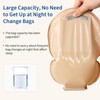 DERAYMI 20pcs One-Piece Colostomy Bag Ostomy Supplies,15-109mm Cuttable Oversized Chassis