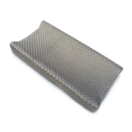 Cover for Infant Contoured Changing Pad 32 x 16 Inches - Minky Dot Fabric - Made in USA (CPC 1)