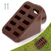 Kisotay Angled Drainage Grate, Lawn Grate Yard Drain for Sump