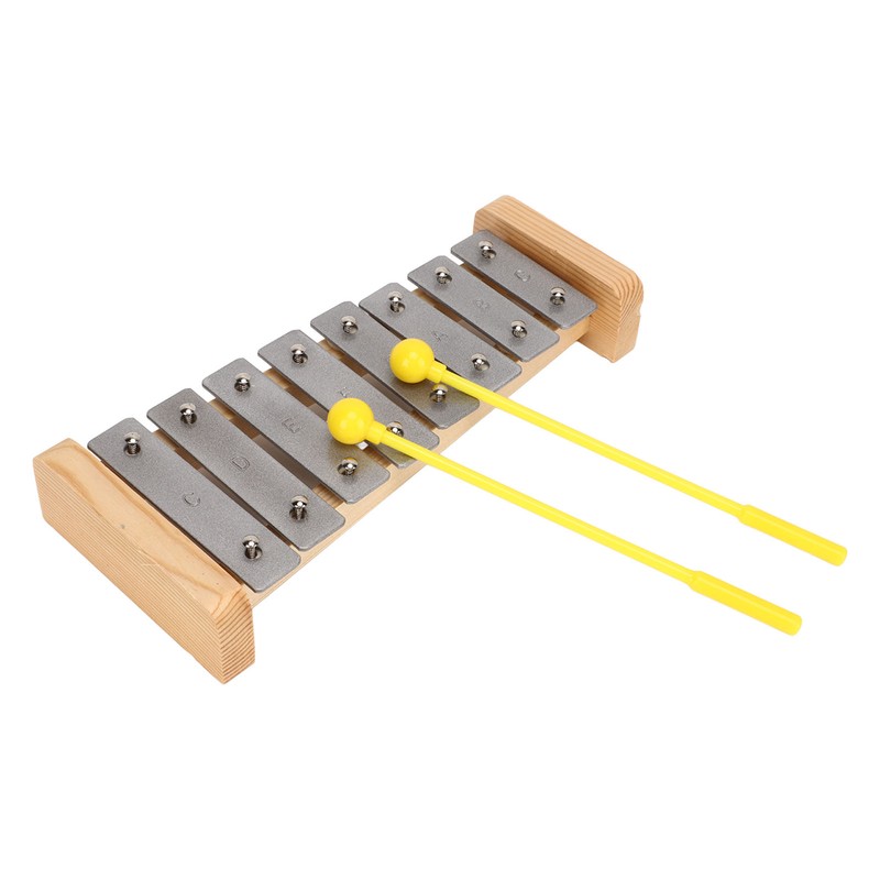 8 Notes Xylophone Educational Children Toddler Kid 8 Keys Xylophone