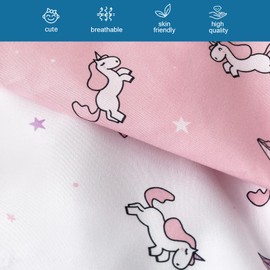 Bassinet Fitted Sheet(33" x 20"), Bassinet Sheets 2 Pack, Compatible with Most Bedside Sleeper Bassinet, Bassinet Sheets with Ultra Soft Microfiber Surface, Pink Print