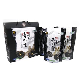 Saenamhae Nonghyup Haedu Room Black Garlic 500gX3 Bags - Extra Large / 새남해농협 해두룸 흑마늘 500gX3봉 - 특대
