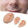 Silicone Ear Model Novice Simulated 3D Nose and Mouth Model