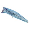 Blue Blue Popper Gabots 90 Lure, 3.5 inches (90 mm), 0.4 oz (11 g), Blue Blue Clear #16