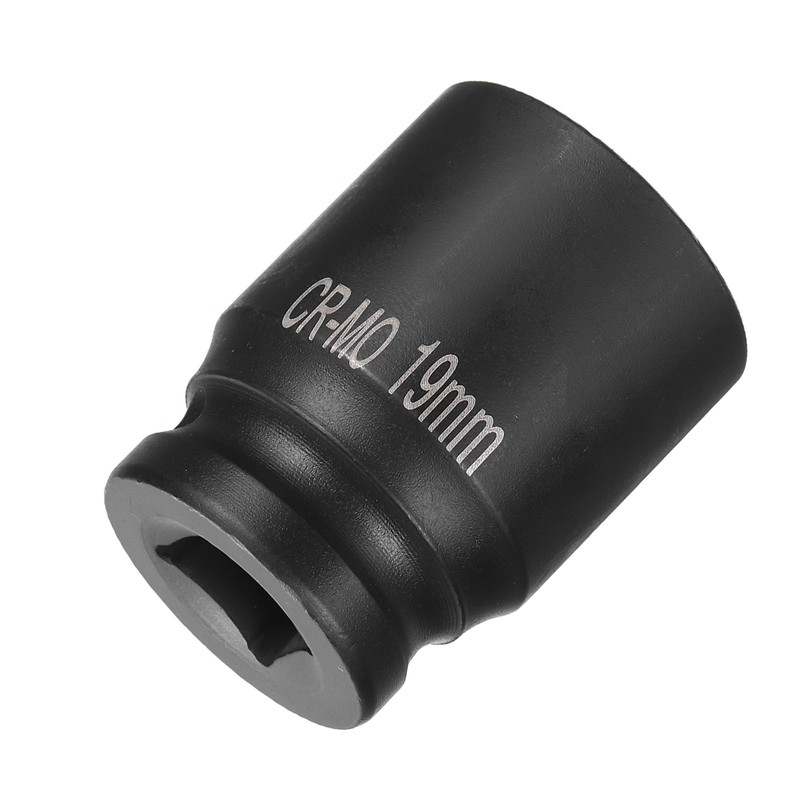 HARFINGTON 4 Point Square Socket 1/2" Drive 19mm Metric Square