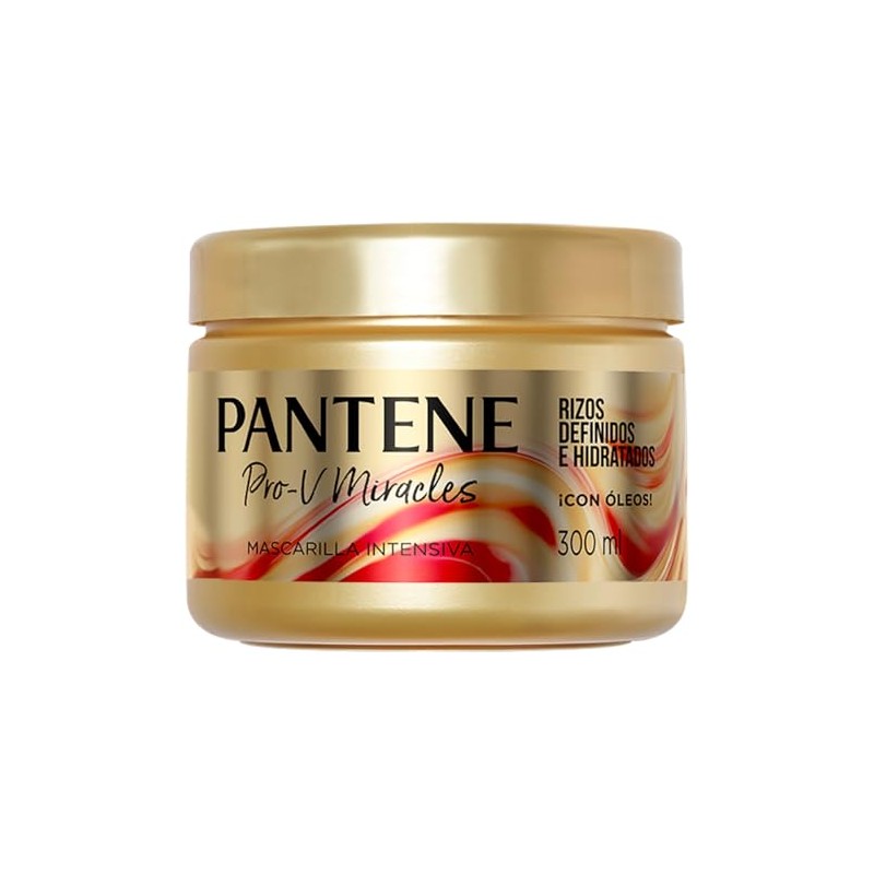 Pantene Mascarilla Intensiva para cabello rizado Pro-V Miracles Rizos Definidos