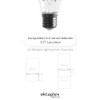 Oktaplex lighting Oktaplex 12er Set Glhlampe E27 LED warmwei? 2700K