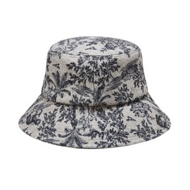 Hazzys (광주신세계)겨울버전 네이비 프린트 벙거지모자 HILG4F014N2 (Gwangju Shinsegae) Winter Version Navy Print Bucket Hat HILG4F014N2