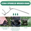 Houoto 42064 Sprinkler Head Wrench - Prinkler Head Removal Tool