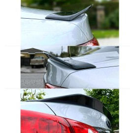 dtangor Duckbill Trunk Spoiler PSM Style For Infiniti Q50 2014-2024 Carbon Fiber Painted