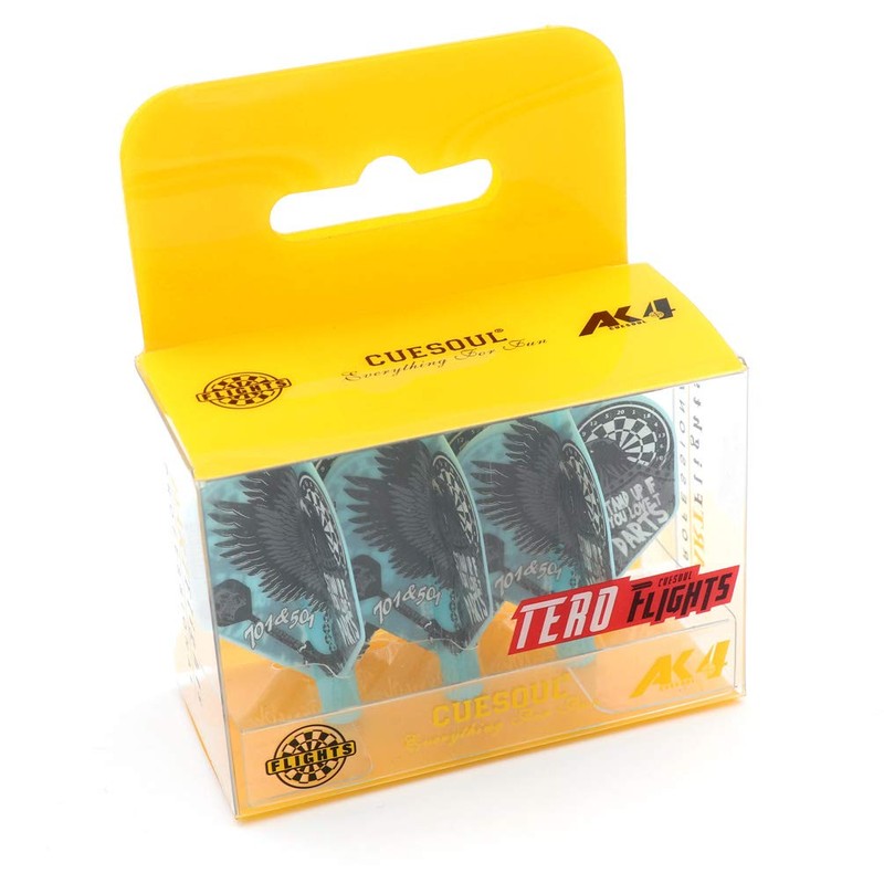 CUESOUL TERO AK4 Dart Flights Standard Shape with Attractive Pattern,