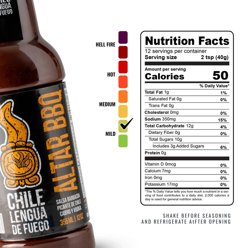 Chile Lengua de Fuego Altar BBQ – Spicy BBQ Sauce