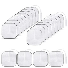 Tens Electrode Pads，Tens Electrode Patch Replacement Pads Electrode Patches for Electrode Therapy Electrode Massage Patch (5 * 5cm, 20, Count)