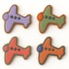 1 Dozen/12 Count Mini Airplane 1.5 Inch Cookie Cutters from