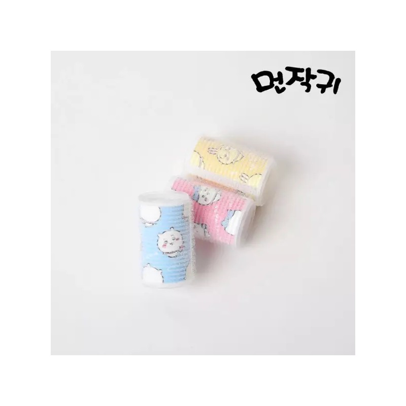 Chika 치이카와 헤어롤 3P그루프 앞머리롤 뿌리볼륨 앞롤 머리롤 스타일링 캐릭터롤