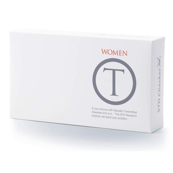 Disease Test Kit Female STD Checker [Type T (for Women)] Up to 12 Items for Women: Clamidia (Genital/Throe), Candida, HIV, Syppoison, Heonitis, etc.