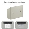 Hand Towels Box Cover,PU Leather Wall-Mounted Tissue Box Cover Holder