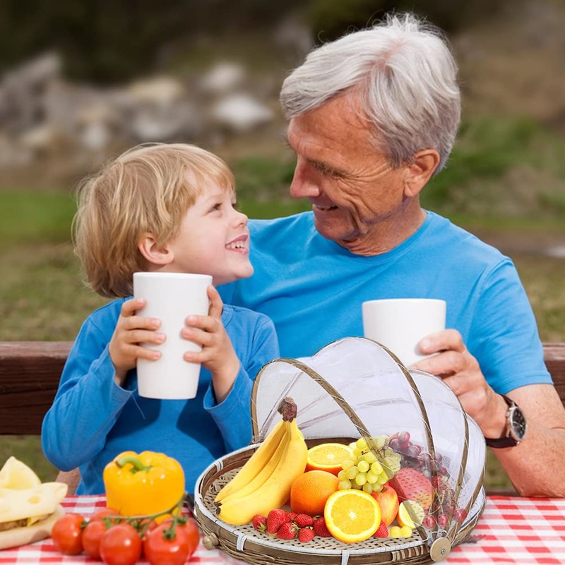 Cesta de Comida Cubierta, Verduras, Frutas, Pan, Comida, Hogar, Cesta