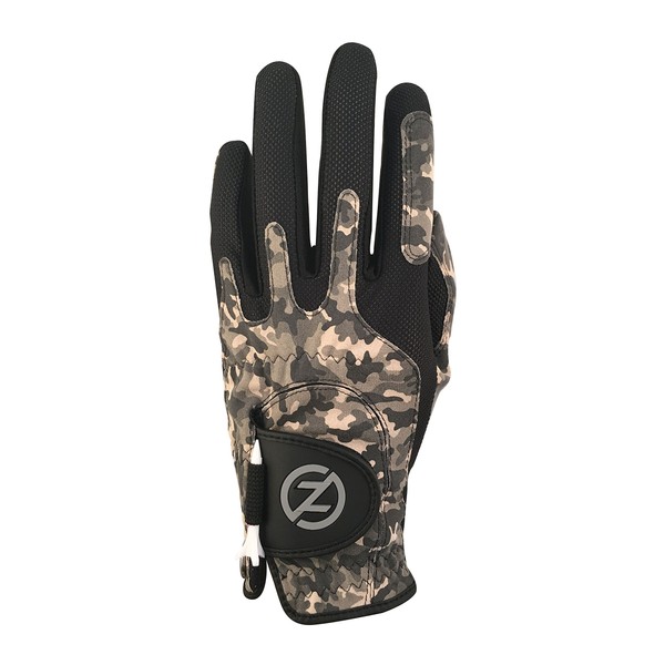 Zero Friction Men's Synthetic Golf Glove, Night Camouflage, Right Hand, One Size