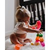 ANPEI Lelolo Silicone Baby to Toddler Rainbow Stacking Toy Silicone