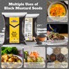 Rani Black Mustard Seeds Whole Spice (Kali Rai) 7oz (200g)