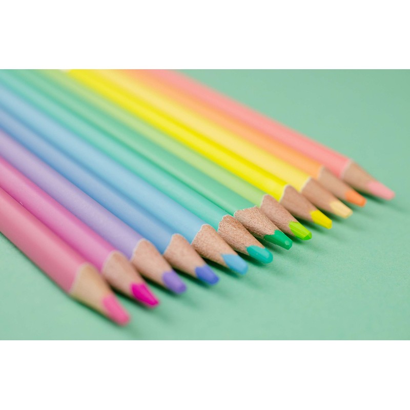 Kores Kolores 24 Pastel Colouring Pencils