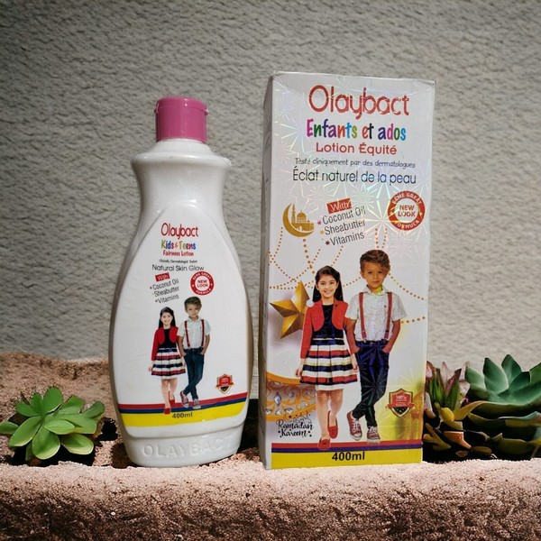 Olaybact Kids & Teen Natural Fairness Lotion 400ml. Latest Pack