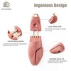 Esvioniq Cedar Shoe Tree with Twin Tubes Shoe Trees Sizes