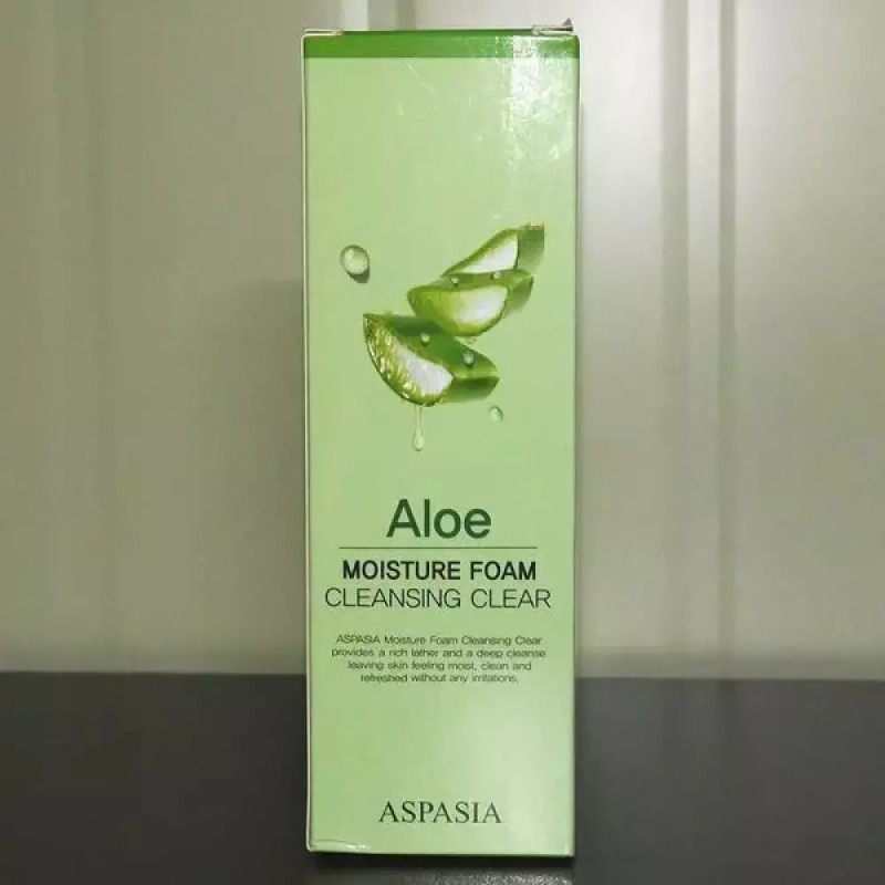 Moistur 모이스춰 화장품 세안 폼 클렌징 알로에 180ml Moisturizing Aloe