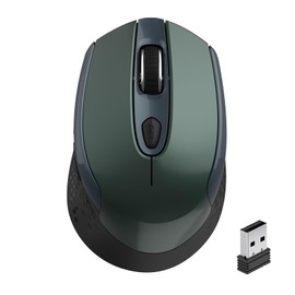 Wireless Mouse, Computer Mouse for Laptop, 2.4G Portable Silent Mouse, Plug & Play, Ergonomic Optical Mouse for Deskbtop, MacBook, PC