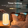 Benedi Night Light Seven Color dimmable Design Touch Control Table