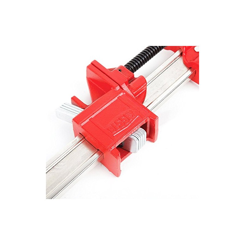 BESSEY IBEAM48, 48 In. Heavy Duty IBEAM Clamp,Red/Silver