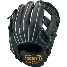 ZETT BJGB77420C Boys Baseball Soft Glove Acro Catch All Round Left Throw Black (1900)