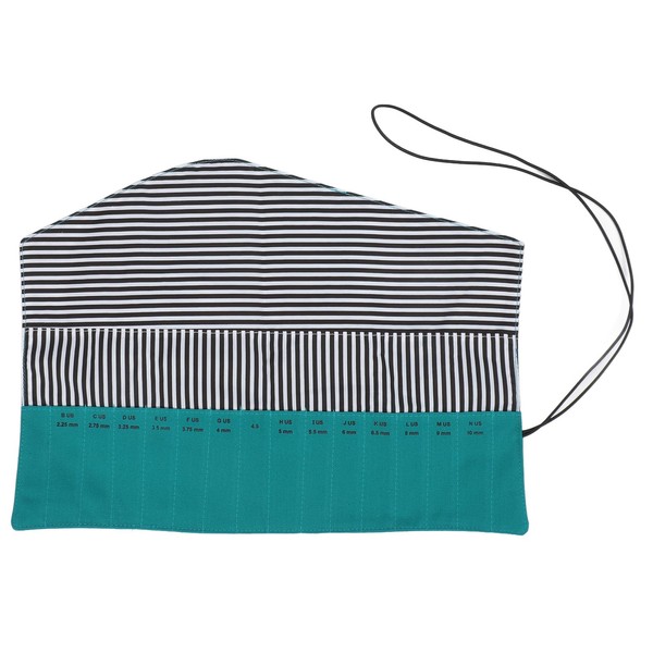 SUNFECILI Crochet Hook Rolling Organizer,Crochet Hooks Roll Knitting Needle Case