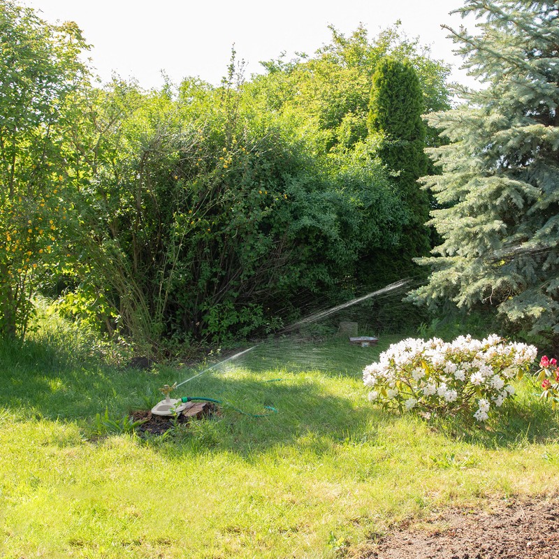 Relaxdays Lawn Sprinkler Impulse Sprinkler, Irrigation of Large Areas up