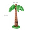 Relaxdays Inflatable Palm Tree, Cool Pool Decoration, Decorative Palm Tree