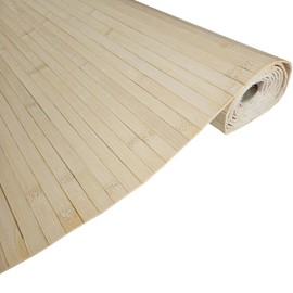 amaZulu Inc. Natural Bamboo Paneling - Flexible Wall Cladding Panels for Living Room Decor, Ceiling Tiles, and Outdoor Kitchens - Renewable Resource, Home Decor, 32 sq ft Coverage, Honey