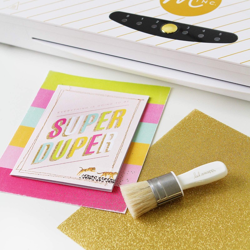 Heidi Swapp 314476 Mink-Reactive Card Kit (32 Piece), Multicolor