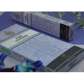 SVATV Herbal Ancient Vedic Method Lavender Incense Stick for Meditation, Yoga, Spiritual, Aromatherapy Energy Cleansing, SPA & Calm Down The Mind - 200g | 7.05oz