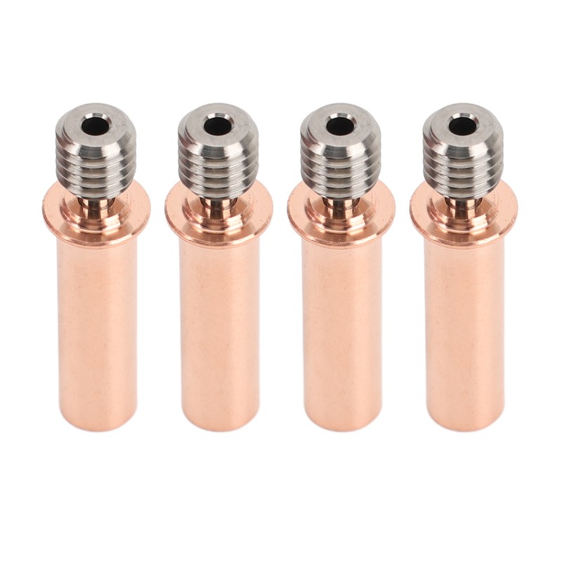 4pcs 3D Printer All Metal Heatbreak Professional Copper Alloy Extruder