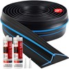 Jin&Bao Universal Garage Door Threshold Seal Strip 20FT Kit, Bottom