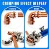 Delgada Copper Propress Tool Hydraulic Copper Pipe Crimping Tool with