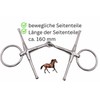 AMKA Fulmer Snaffle Bit Single Broken Stainless Steel Solid Thickness