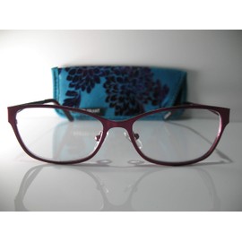 Foster Grant PollyAnne Womens Burgundy & Green Fashion Reading Glasses w/Case +2.75 Free Hard CASE + Microfiber Cloth