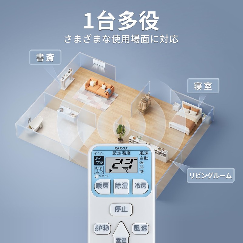 Air Conditioner Remote Control SP-RC3 RAR-8P1 RAR-8P2 for Hitachi Air
